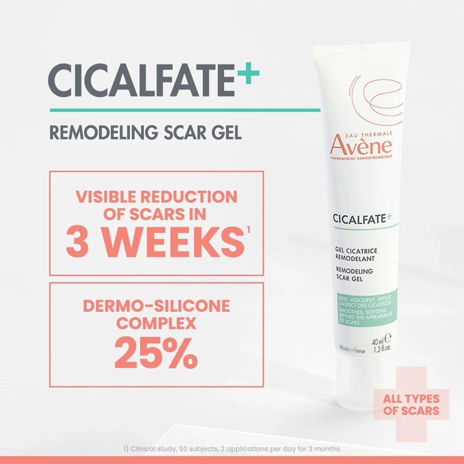 Avene Cicalfate+ Remodeling Scar Gel - Image 2