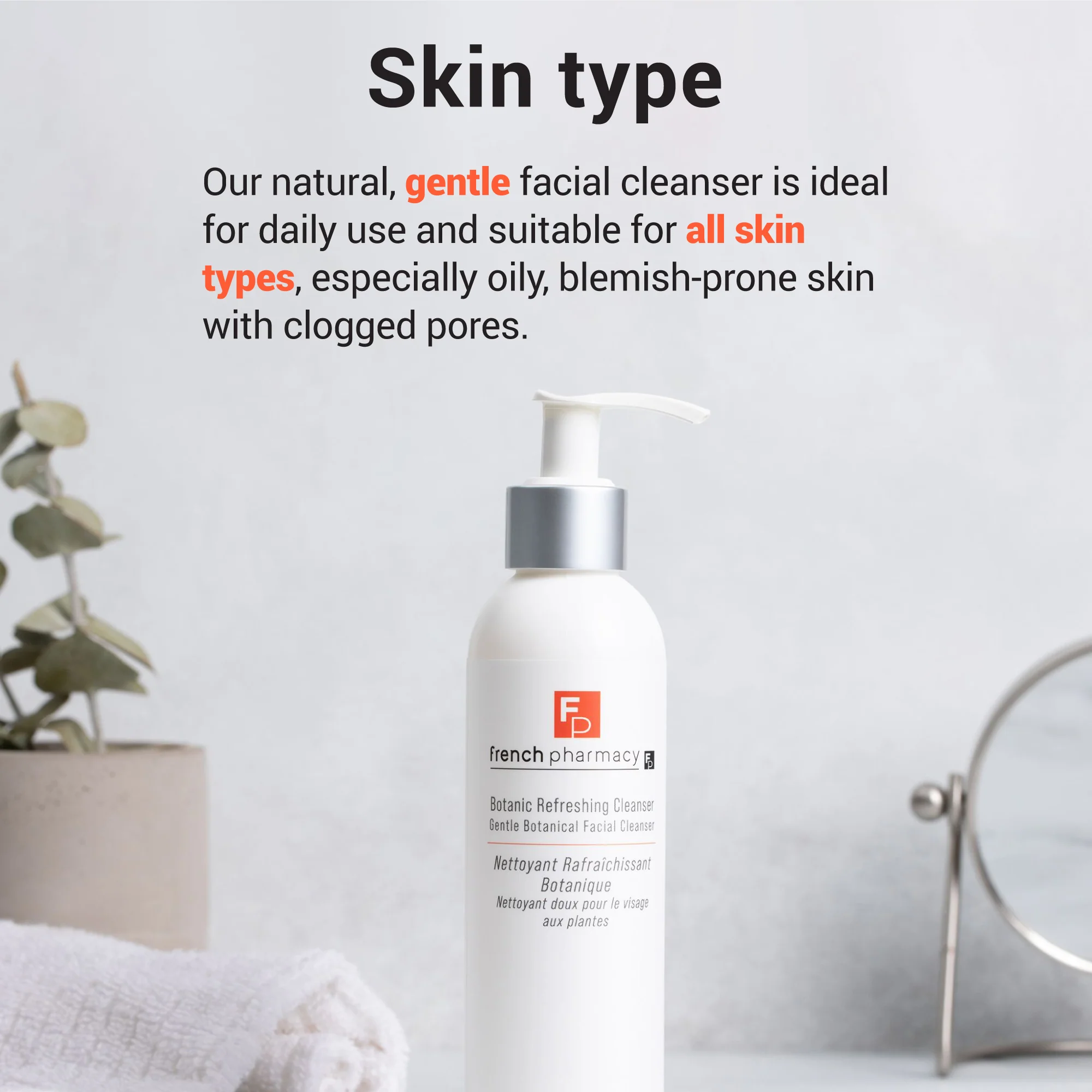 FrenchPharmacy Botanic Refreshing Cleanser - Image 4