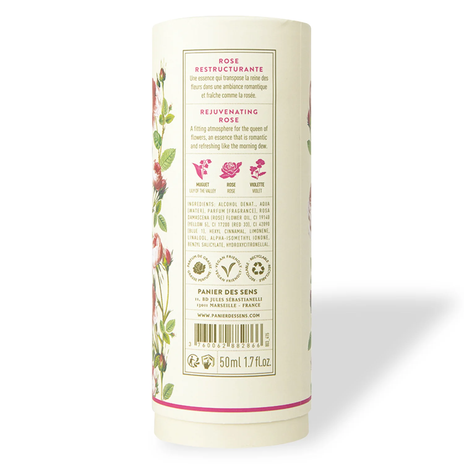 Panier Des Sens Eau De Toilette Rejuvenating Rose - Image 2
