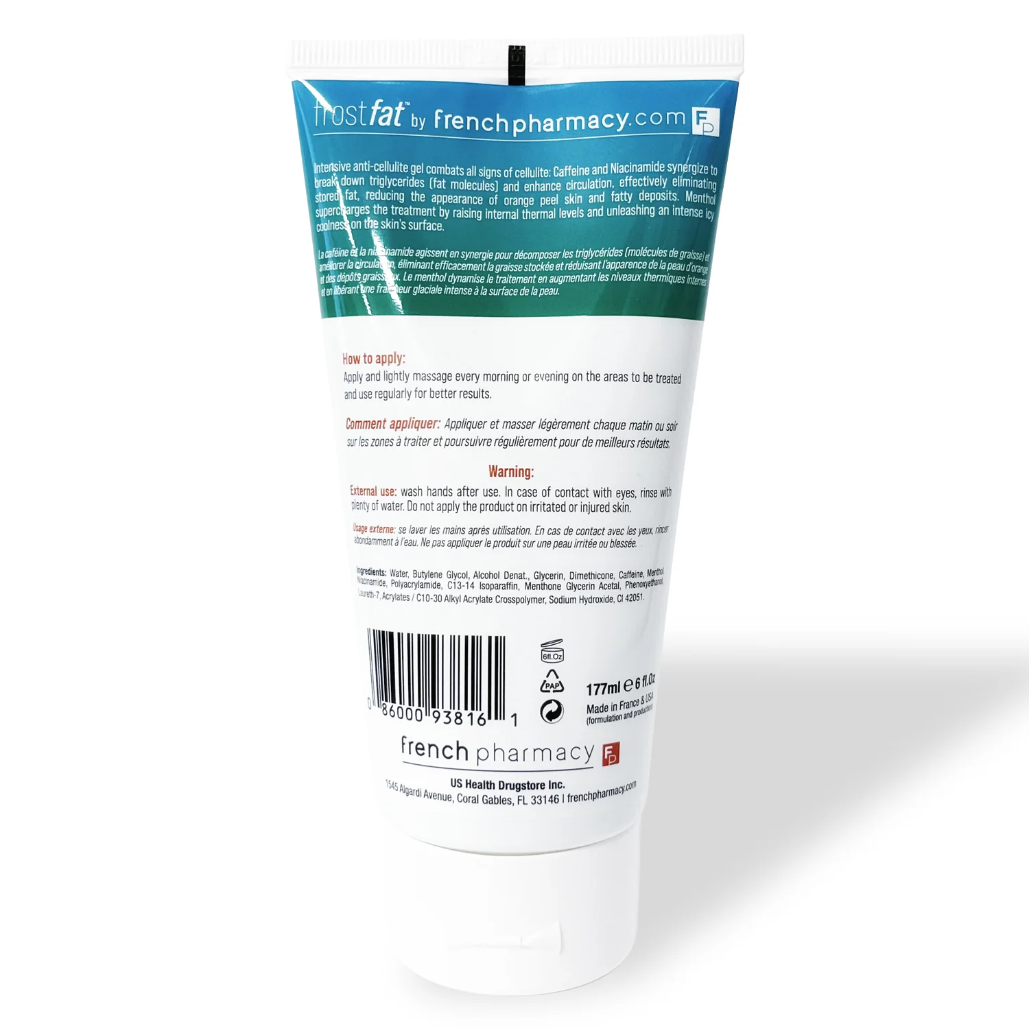 FrenchPharmacy FrostFat Cryo Anti-Cellulite Gel - Cream - Image 2