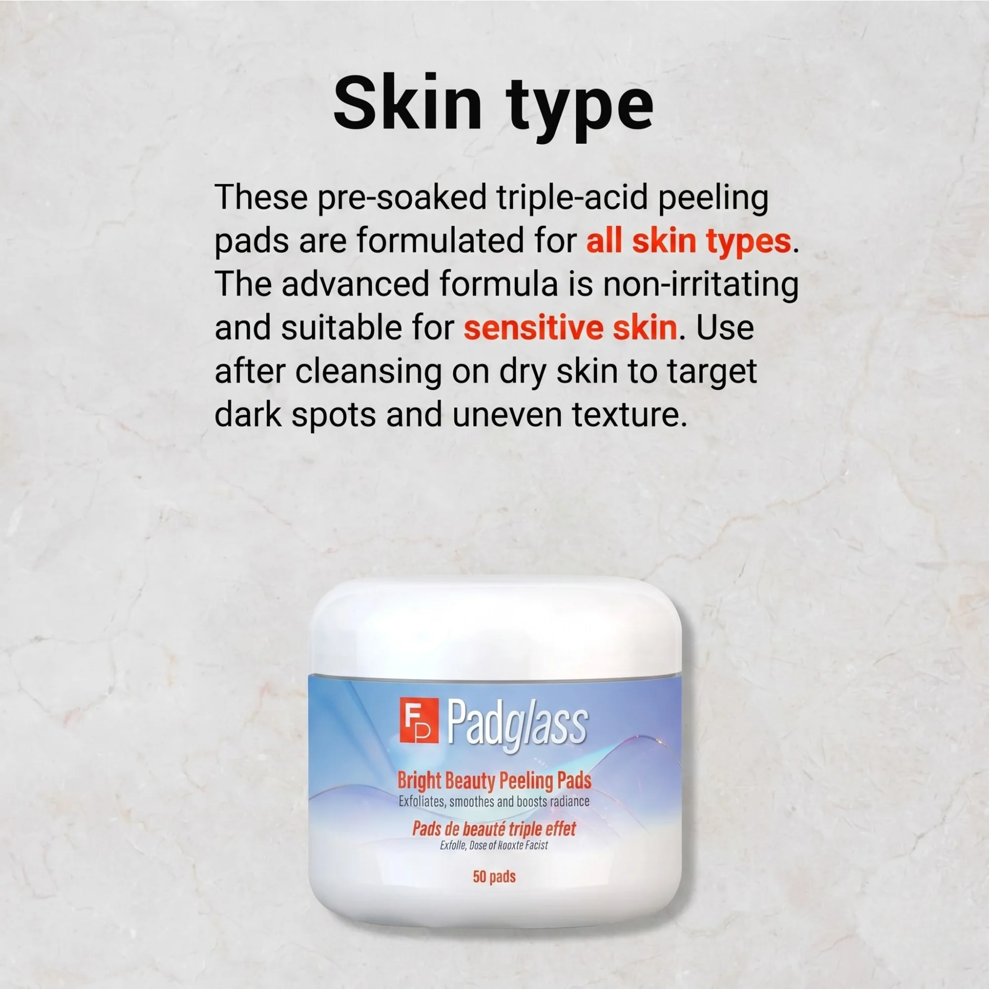 FrenchPharmacy Padglass Bright Beauty Peeling Pads - Image 5