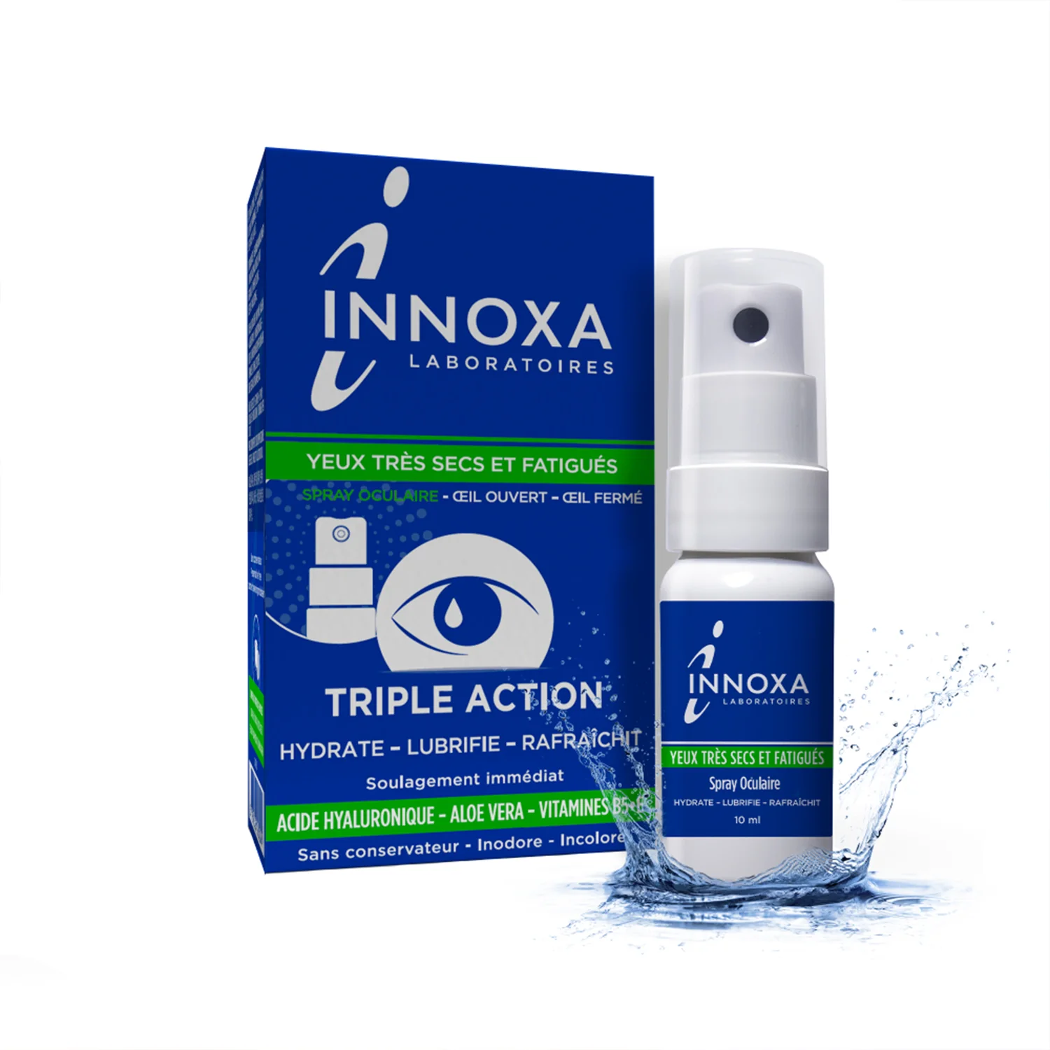 Innoxa Ocular Spray for Very Dry and Tired Eyes - Image 2