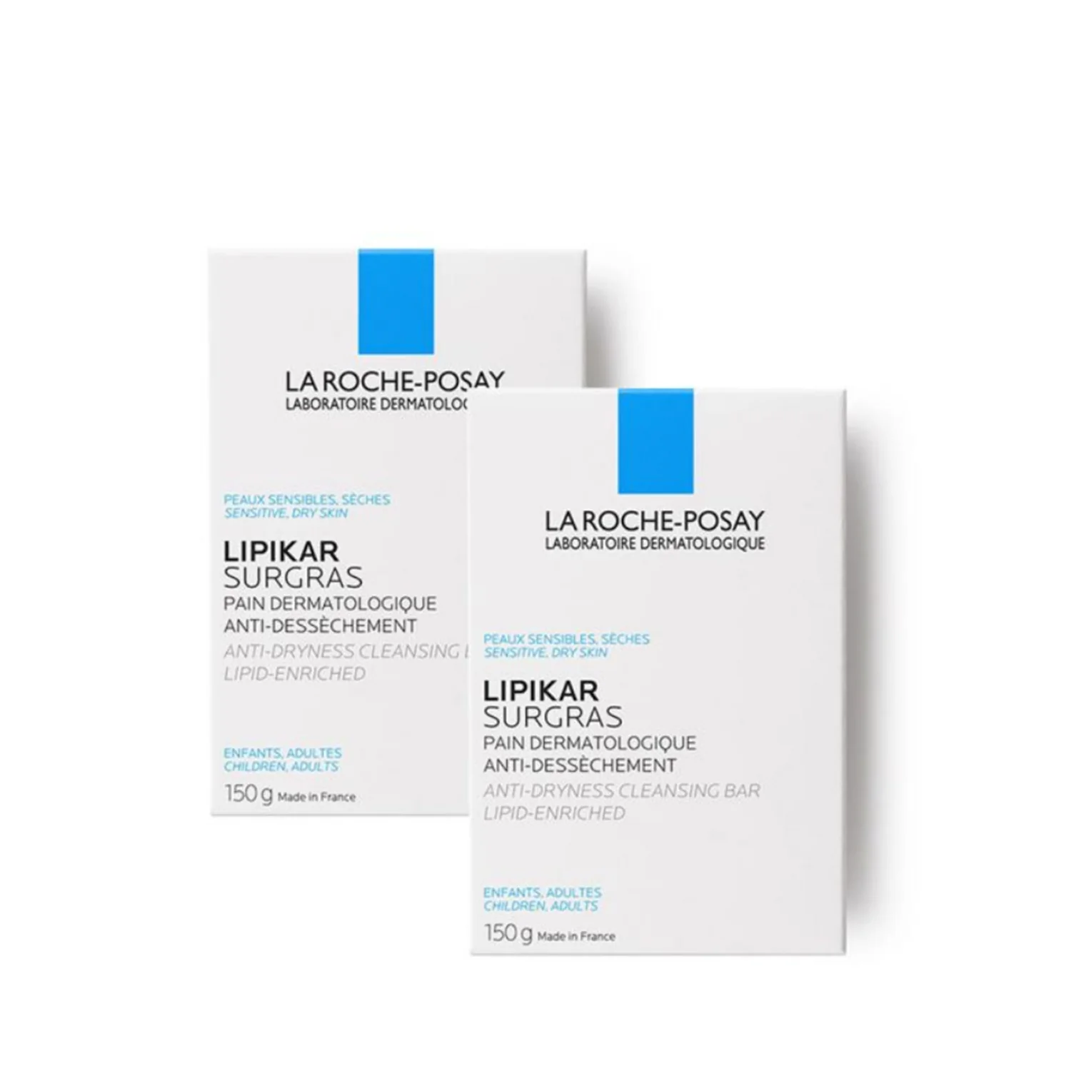 La Roche-Posay Lipikar Surgras Cleansing Bar - Image 2