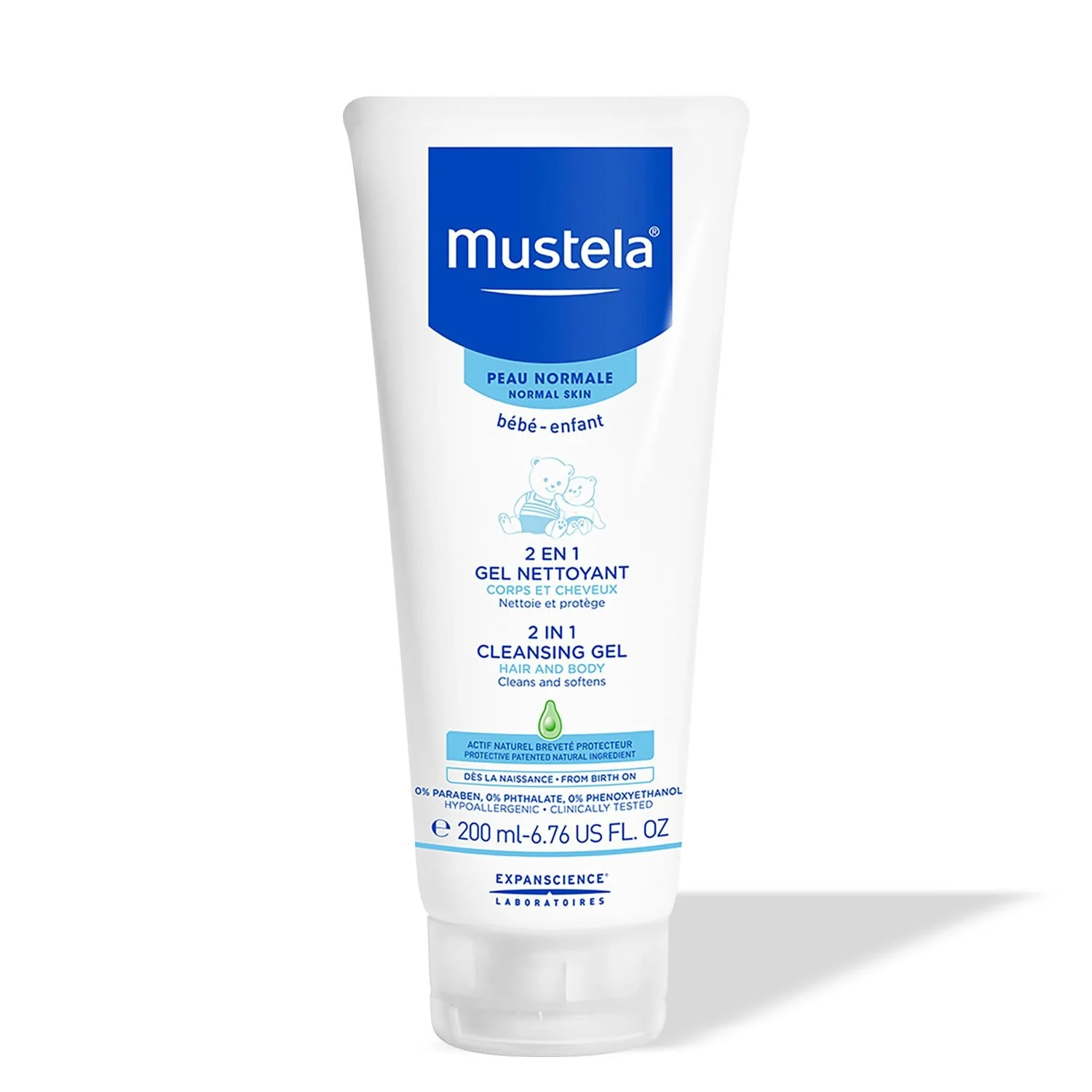 Mustela 2-in-1 Cleansing Gel for Hair and Body