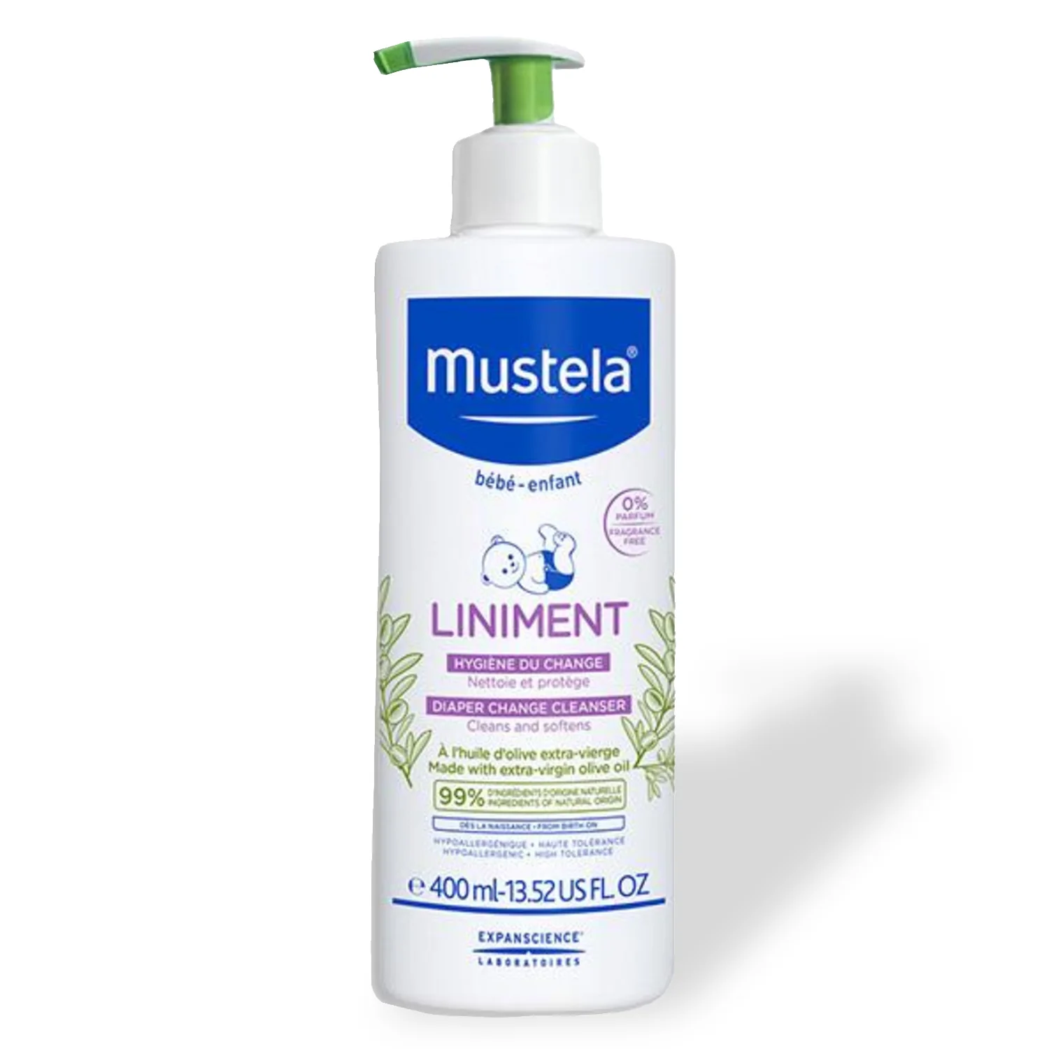 Mustela Liniment Diaper Change Cleanser