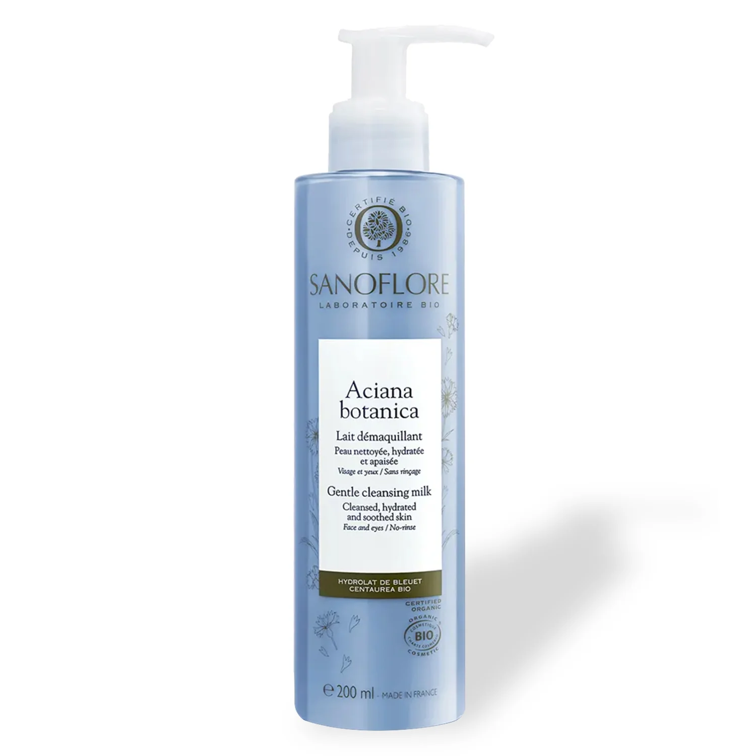 Sanoflore Aciana Botanica Cleansing Milk and Makeup Remover