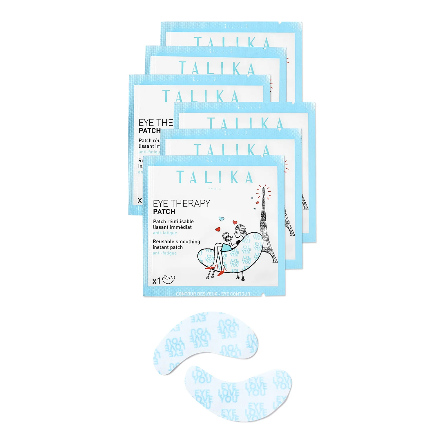 Talika Reusable Eye Therapy Patch Refill 6 Pack - Image 2