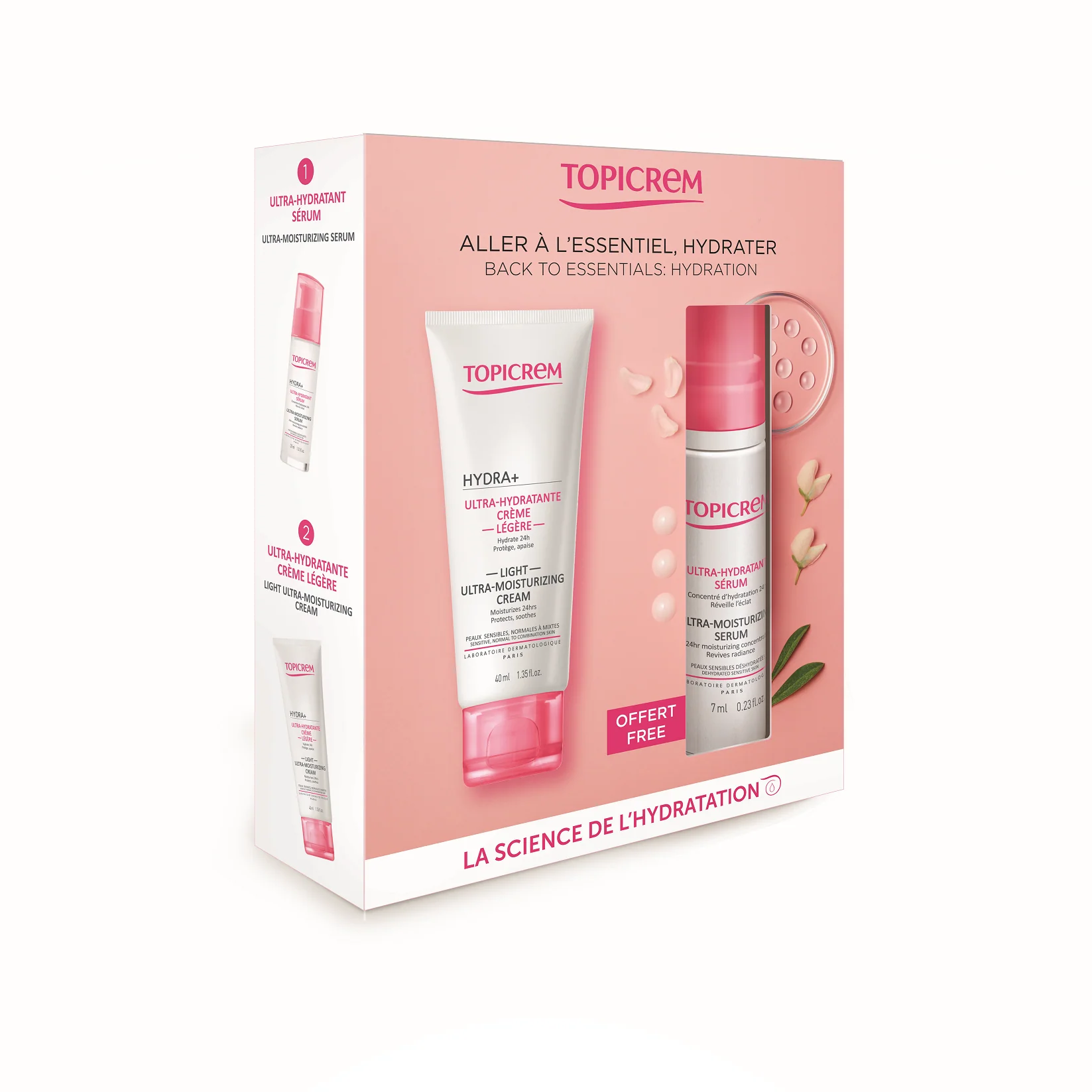 Topicrem Bundle Hydra Cream+ Hydra Serum - Image 2